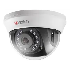 DS-T591(C) (3.6 mm). Бюджетная видеокамера мультиформатная купольная. HiWatch