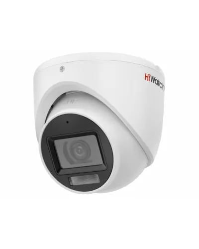 DS-T203A(B) (3.6мм). Бюджетная видеокамера мультиформатная купольная. HiWatch в Майкопе
