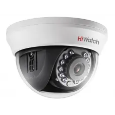 DS-T591(C) (2.8 mm). Бюджетная видеокамера мультиформатная купольная. HiWatch