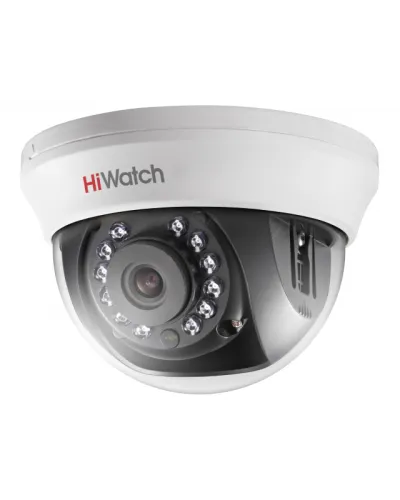 DS-T201(B) (2.8мм). Бюджетная видеокамера мультиформатная купольная. HiWatch в Майкопе