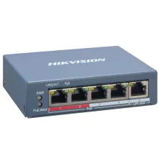 DS-3E1105P-EI. Коммутатор с POE. Hikvision