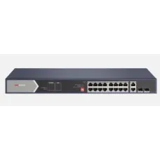 DS-3E0520HP-E. Коммутатор с питанием POE. Hikvision