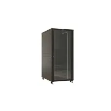 TTBR-3288-AS-RAL9004. Шкаф телекоммуникационный 19 напольный 32U. Hyperline