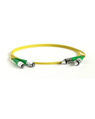 FC-D2-9-FC/AR-ST/AR-H-1M-LSZH-YL. Патч-корд волоконно-оптический ST-FC. Hyperline в Майкопе