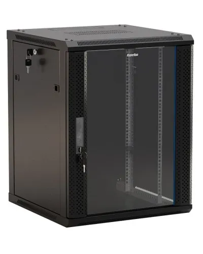 TWB-2745-GP-RAL9004. Шкаф телекоммуникационный 19 настенный 27U. Hyperline в Майкопе