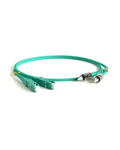 FC-D2-503-SC/PR-ST/PR-H-5M-LSZH-AQ. Патч-корд волоконно-оптический многомодовый. Hyperline в Майкопе