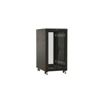 TTBR-2266-DD-RAL9004. Шкаф телекоммуникационный 19 напольный 22U. Hyperline