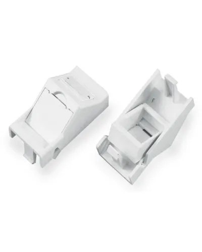 SIP2A-1K-M45-22.5. Вставка угловая 45x22.5 (аналог Mosaic) для 1 модуля формата Keystone Jack. Hyperline в Майкопе