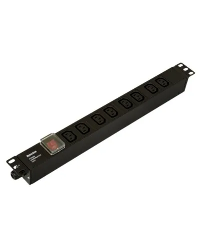 SHE19-8IEC-S-CB. Блок розеток 19. Hyperline в Майкопе