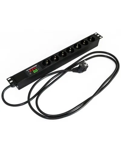 SHE19-7SH-AV-2.5EU. Блок розеток 19. Hyperline в Майкопе