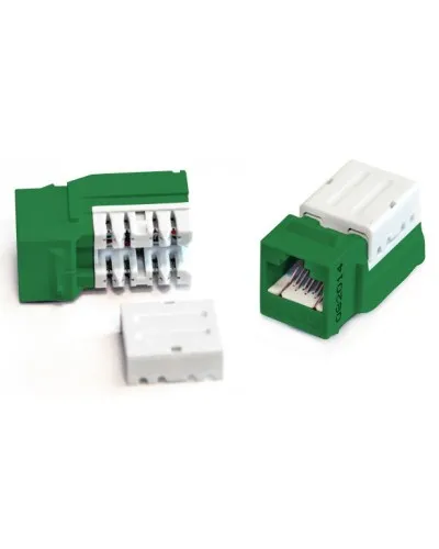 KJNE-8P8C-C5e-90-GN. Вставка Keystone Jack RJ-45. Hyperline в Майкопе