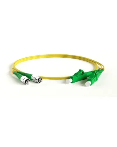 FC-D2-9-FC/AR-LC/AR-H-1M-LSZH-YL. Патч-корд волоконно-оптический FC-LC. Hyperline в Майкопе