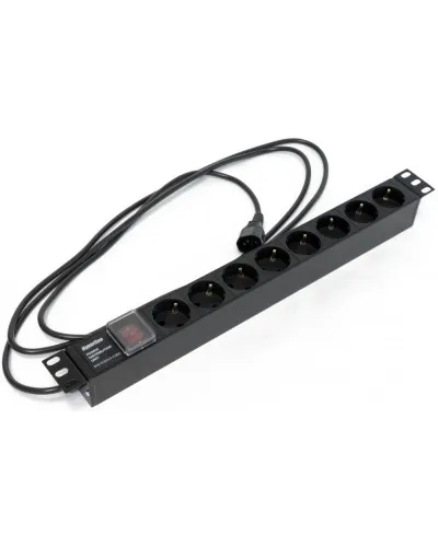 SHE19-8SH-S-2.5IEC. Блок розеток 19. Hyperline в Майкопе