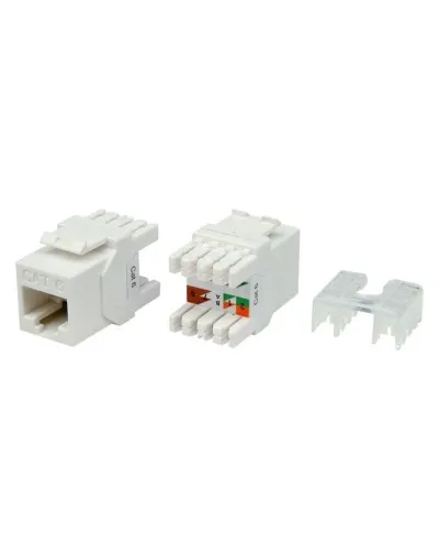 KJ8-8P8C-C6-180-WH. Вставка Keystone Jack RJ-45. Hyperline в Майкопе