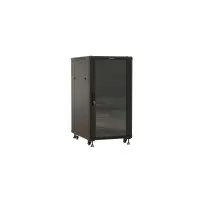 TTBR-2761-AS-RAL9004. Шкаф телекоммуникационный 19 напольный 27U. Hyperline