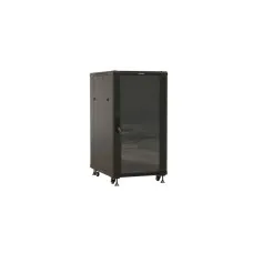 TTBR-1861-AS-RAL9004. Шкаф телекоммуникационный 19 напольный 18U. Hyperline