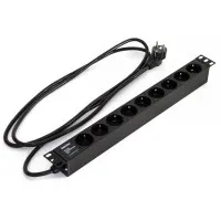 SHE19-9SH-2.5EU. Блок розеток 19. Hyperline