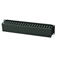 CM-2U-PL-COV. Кабельный организатор пластиковый с крышкой, 19, 2U. Hyperline