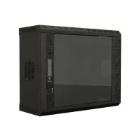 TWS-0925-GP-RAL9004. Шкаф телекоммуникационный 19 настенный 9U. Hyperline