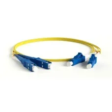 FC-D2-9A1-LC/UR-SC/UR-H-2M-LSZH-WH. Патч-корд волоконно-оптический LC-SC. Hyperline