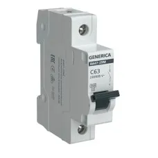 GENERICA ВА47-29М 1P C 63А 4,5кА (MVA21-1-063-C-G). Автоматический выключатель. IEK