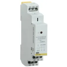 Реле промежуточное модульное OIR 2 контакта 8А 230В AC (OIR-208-AC230V). Реле промежуточное модульное. IEK