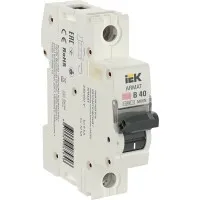 M06N 1P B 40А 6кА ARMAT (AR-M06N-1-B040). Автоматический выключатель. IEK