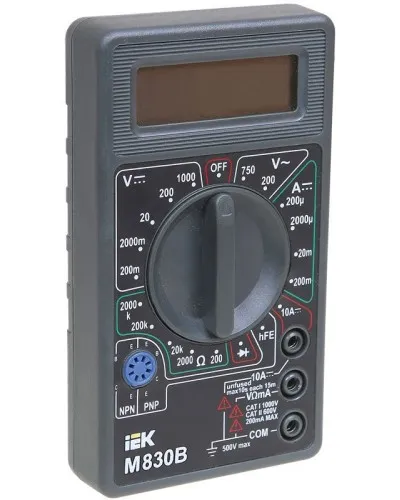 Мультиметр цифровой Universal M830B (TMD-2B-830). Мультиметр цифровой. IEK в Майкопе