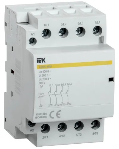 Контактор модульный КМ25-40М AC/DC (MKK21-25-40). Контактор модульный. IEK в Майкопе