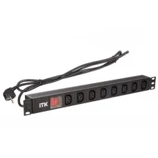 PH12-8C131. Блок розеток 19”. ITK