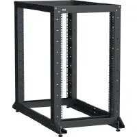 LF05-20U61-2GM. Стойка 2-рамная 20U 600х600-1000мм черная. ITK