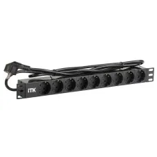 PH22-9D1-P. Блок розеток 19”. ITK