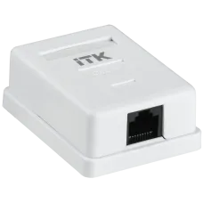 CS2-1C5EU-12: Настенная розетка RJ45