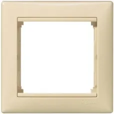 Рамка Valena 1 пост, слоновая кость (774351). Рамка. LegranD