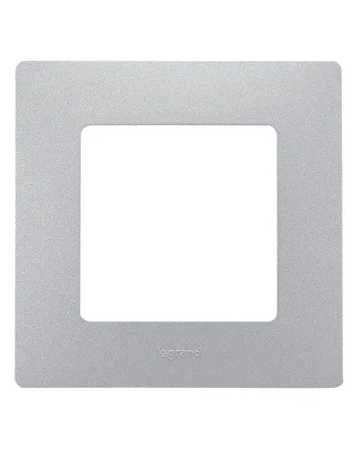 Рамка 1 пост ETIKA, алюминий (672551). Рамка. LegranD в Майкопе