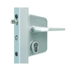 LAKQ4040 U2L (цвет: RAL 9005, черный). Замок механический для калиток. Locinox