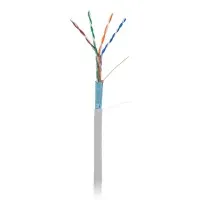 F/UTP 4pair, Cat5e, In,PVC (EC-UF004-5E-PVC-GY-1). Кабель «витая пара» (LAN) для структурированных систем связи. NETLAN