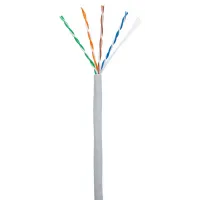 U/UTP 4pair, Cat5e, In, PVC (EC-UU004-5E-PVC-GY-1). Кабель «витая пара» (LAN) для структурированных систем связи. NETLAN