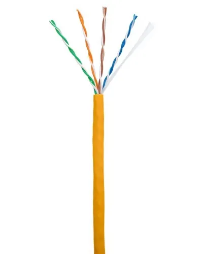 U/UTP 4pair, Cat5e, In, LSZH (EC-UU004-5E-LSZH-OR-1). Кабель «витая пара» (LAN) для структурированных систем связи. NETLAN в Майкопе