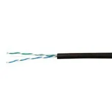U/UTP 2pair, Cat5, Solid, Out, PVC (NMC 2110B-BK). Кабель «витая пара» (LAN) для структурированных систем связи. NIKOMAX