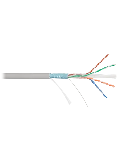 F/UTP 4pair, Cat6a, Solid, In, нг(А)-HF (NMC 4255C-GY). Кабель «витая пара» (LAN) для структурированных систем связи. NIKOMAX в Майкопе