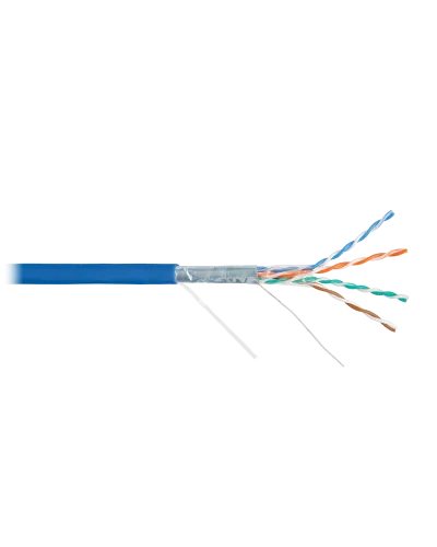 F/UTP 4pair, Cat5e, Solid, In, нг(А)-HF (NMC 4200C-BL). Кабель «витая пара» (LAN) для структурированных систем связи. NIKOMAX в Майкопе