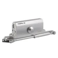 ISPARUS 450 (серебро). Доводчик дверной морозостойкий. NORA-M