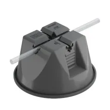 165 MBG-8-10, (5218700). Держатель круглого проводника для плоской кровли. OBO Bettermann