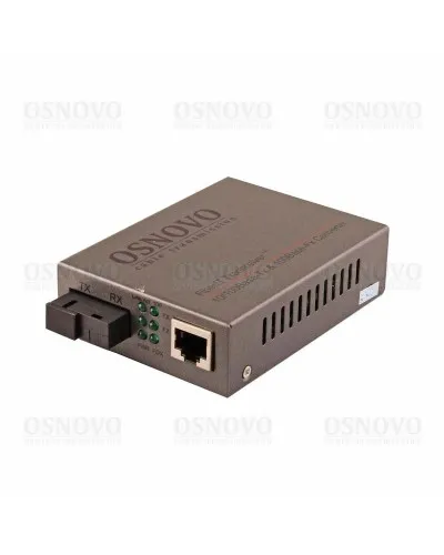 OMC-100-11S5b. Медиаконвертер оптический. OSNOVO в Майкопе