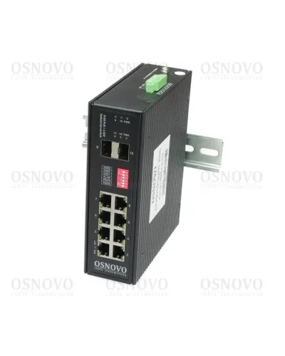 SW-80802/I(Port 90W, 300W). Коммутатор с PoE. OSNOVO в Майкопе
