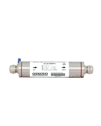SP-IP/1000PW. Устройство грозозащиты цепей Ethernet. OSNOVO в Майкопе
