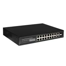 SW-8182/L(300W). Коммутатор 16-портовый  Gigabit Ethernet с PoE. OSNOVO