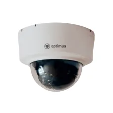 IP-E025.0(2.8)MP_DP01. Видеокамера IP купольная. Optimus