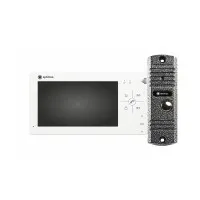VM-7.0 (w)+ DS-700L (сереб.). Комплект видеодомофона. Optimus